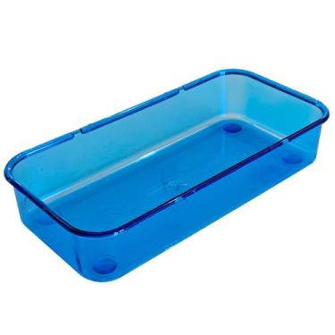 Imagem de Banheira P/ Pássaros Toco Tucano 600ml Azul Grande C/6un