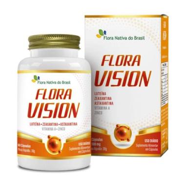 Imagem de FLORA VISION (LUTEÍNA, ZEAXANTINA, ASTAXANTINA, VITAMINA A e ZINCO) 50