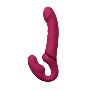 Imagem de LOVENSE Lápis Strap-on Dildos com Cinta Dupla Ponta G Ponto Vibrador com Bulbo Flexível Plug Anal Vibratório Brinquedo Adulto e Jogo Controle Remoto Estimulador Clitoriano Brinquedos Sexuais para Mulheres Lésbicas Casais