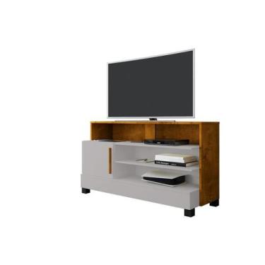 Imagem de Rack Pipa Para Tv de 48" Off-White/Naturalle - Bechara