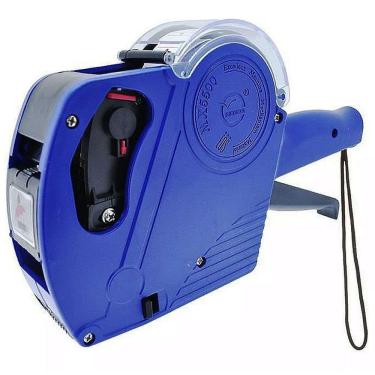 Imagem de Etiquetadora Manual Rotuladora 8 Dígitos + Refil + Etiquetas