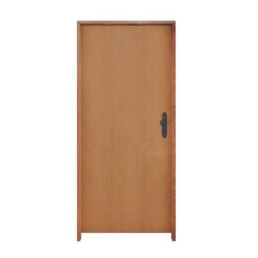 Imagem de Porta Lisa P. Imbuia Bat.Ecológico 09 Fechadura 813/02 82 x 2.10 Lado 