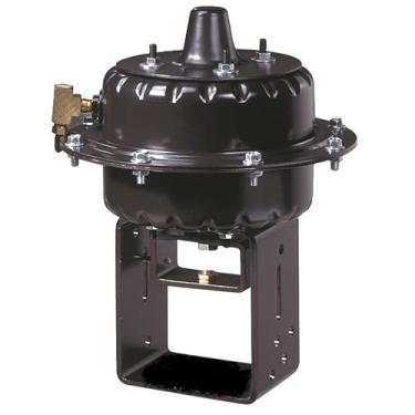 Imagem de Johnson Controls Atuador de válvula pneumática MP823E001E série MP8000 com kit de montagem, retorno de mola, área efetiva de 63 cm quadrados, curso de 3/10.2 cm, 9 a 13 psig