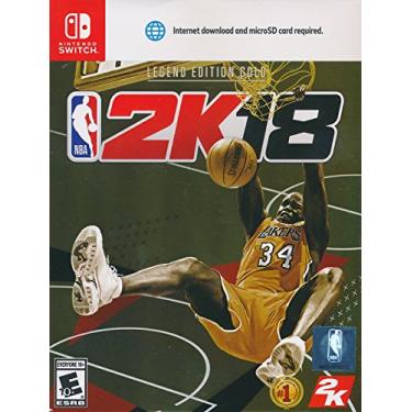 Imagem de JOGO NBA 2K18 LEGEND EDITION NINTENDO SWITCH.