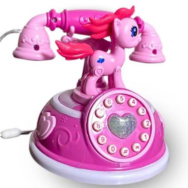 Imagem de Brinquedo Interativo Telefone Musical Infantil Ponei Presente Educativ