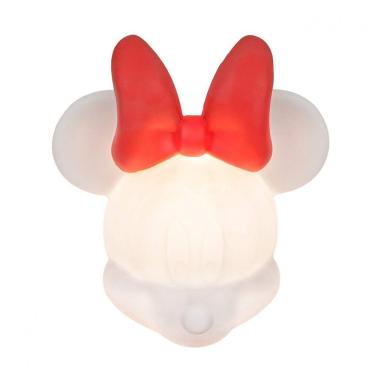 Imagem de Luminária De Mesa Minnie 3d Usare Branco/vermelho