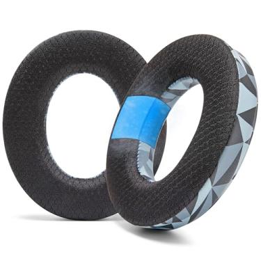 Imagem de WC Freeze Momentum 4 - Almofadas De Gel Refrescantes Para Fones Ouvido Sem Fio Sennheiser Da Wicked Cushions Aumentam O Conforto, A Espessura E Isolamento Acústico. Audição Épica, Cinza Geo.