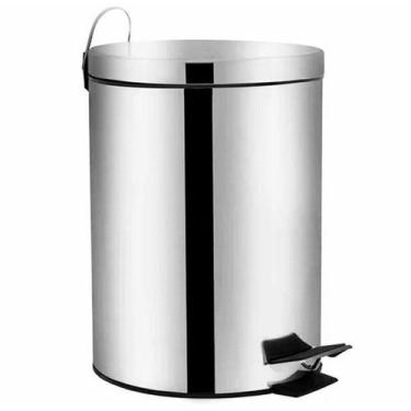 Imagem de Lixeira com Pedal Inox 12 Litros Kala