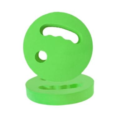 Imagem de YIJU Flutuador de mão para natação, pranchas flutuantes para aprender a nadar, placa flutuante para natação, prancha de natação para crianças, exercícios, Verde
