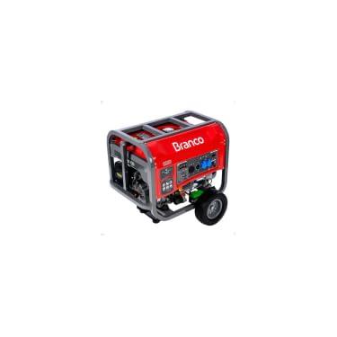 Imagem de Gerador Elétrico Branco B4T-13000 13kVA Gasolina Portátil Monofásico Partida Elétrica