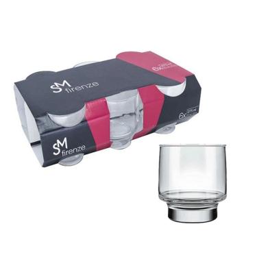 Imagem de Jogo 6 Copos SM Firenze Rocks 275 ml J415 Nadir Figueiredo