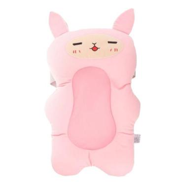 Imagem de Almofada De Banho Anatômica Com Alça Flutuante Para Bebê - Tibaby, Ros