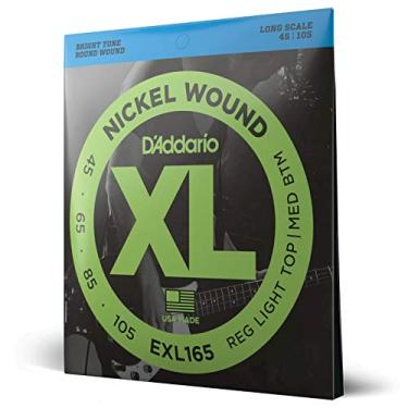 Imagem de Encordoamento Para Baixo 4 Cordas Escala Longa .045-.105 D'Addario XL Nickel Wound EXL165