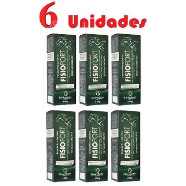 Imagem de Atacado Revenda 6 Pomada Fisiofort Massageadora Bio Instinto 150g