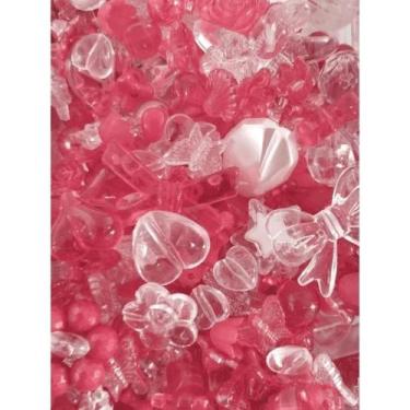 Imagem de Kit de Entremeios e Miçangas Variadas 50g de Criatividade - sem marca,