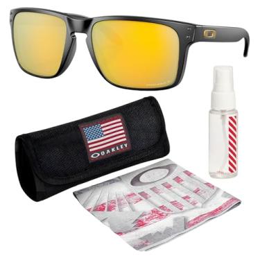 Imagem de OAKLEY Óculos de sol HOLBROOK XL OO9417 com kit oficial de óculos, Preto fosco, 59 mm