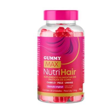 Imagem de Vitamina Capilar Gummy + Ácido Hialurônico Max Nutri Hair