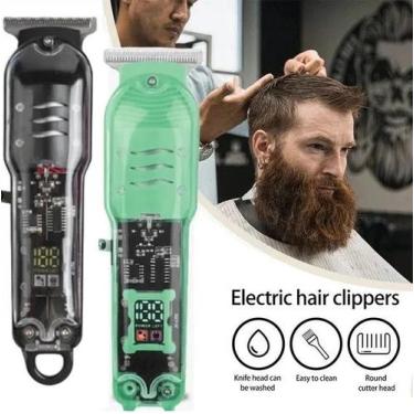 Imagem de Super Máquina Profissional com visor digital de bateria USB - PREMIUM 