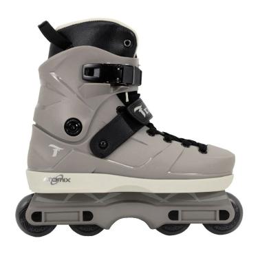 Imagem de Patins Atomix Cinza - 59mm Abec-9 Cromo Traxart Tamanho:39/40