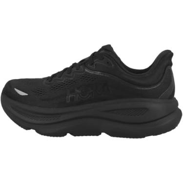 Imagem de HOKA Tênis masculino Bondi 9, Preto/preto, 41