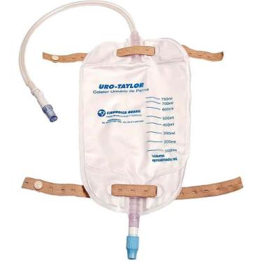 Imagem de Coletor Urinário Perna Adulto Sistema Fechado 750ml - unidade - Cirurg
