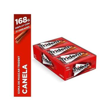 Imagem de Chiclete Trident Canela 8g com 21 unidades - Mondelez