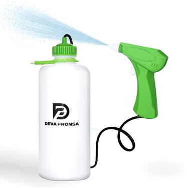 Imagem de DF Pulverizador Elétrico de 1 Litro, Compressão Automática, Regador para Jardinagem Doméstica com Bico Ajustável, Pulverização Contínua, Portátil