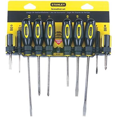Imagem de Stanley 60-100 Conjunto de chaves de fenda padrão caneladas