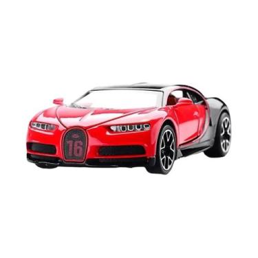 Imagem de Carro De Brinquedo De Liga Metálica Veyron Divo Chiron Escala 1:32 Par