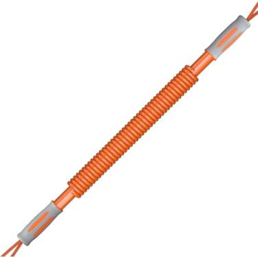 Imagem de Barra Power Twister, Expansor De Peito Resistente, Mola Dupla Com Bolsa De Armazenamento Preta E Alça De Borracha Para Exercícios De Ombro, Braços, Antebraço E Peito, Dificuld, Orange, 60kg