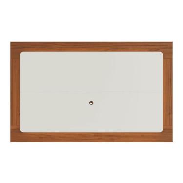 Imagem de Painel Para Até 75 Polegadas Off White E Freijó 180cm