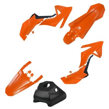 Imagem de Kit Plástico Carenagem Amx Adventure Honda Xr 250 Tornado