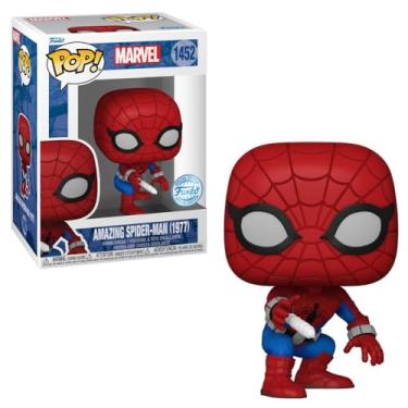 Imagem de Funko Pop Marvel: Incrível Homem-Aranha 1977 - Fantasia caseira do Homem-Aranha exclusiva