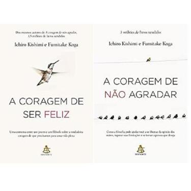 Imagem de Kit 2 Livros Fumitake Koga A Coragem Ser Feliz + A Coragem
