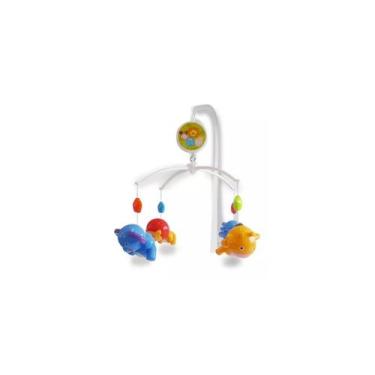 Imagem de Móbile para berço giratório musical safari kitstar