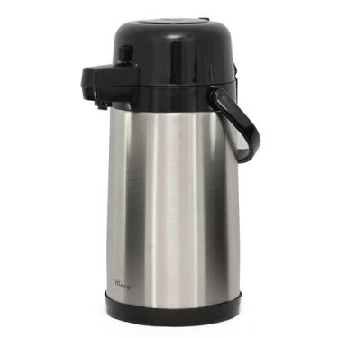 Imagem de Garrafa Térmica Inox 2,5 Litros - Alta Capacidade Para Café, Ideal Para Eventos, Reuniões Escritórios - Wincy - IXB03148