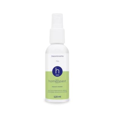 Imagem de Desodorante Vegano Pés Homeopast 120ml – Neutraliza Odores e Mantém Seco