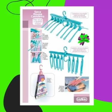 Imagem de Varal seca tudo cabideiro - LIGBRIN