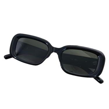 Imagem de Óculos de sol gentil, design luxuoso, GM para The Bell, feminino, masculino, acetato quadrado, UV400, óculos de sol polarizados com capa original