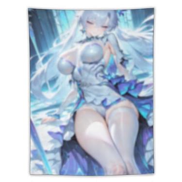 Imagem de LIEGBMEU Sexy Bikini Hot Anime Girl Tapeçaria 152.4 cm x 203.2 cm Interior Exterior Wall Quilt Art Decoração de Tapeçaria Caprichosa, AF176