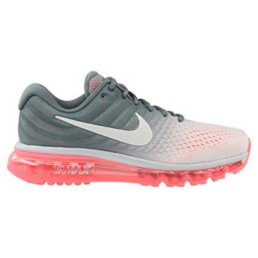 Imagem de Nike Women's Air Max 2017 Running Shoe Pure Platinum/White-Cool Grey-HOT Lava 8.0