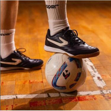 Imagem de Kit 6 Pares De Meia Cano Alto Faixa Tensora Topper Adulto 39 a 44, Bra