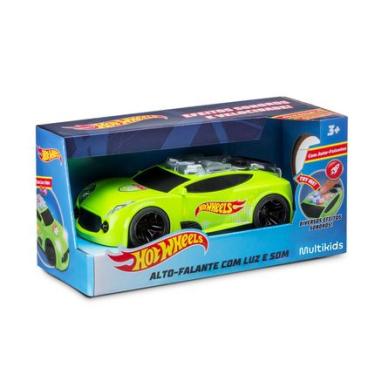 Imagem de Carro Hot Wheels Carro de Som com Luz Verde Multikids - BR1432 BR1432