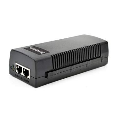 Imagem de Injetor Gigabit PoE++ de 60 W - 10/100/1000 Mbps, blindado RJ45, compatível com IEEE 802.3af/at/BT, adaptador de rede Powerline Switch PoE para dispositivos Ethernet de alta potência, até 100 metros
