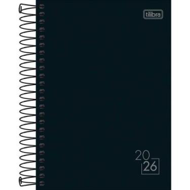 Imagem de Agenda 2025 Spice ESP Preta 160F 140X200MM PCT.C/05 - Tilibra