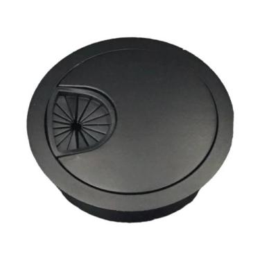 Imagem de Tampa Redonda Para Furos De Cabos De Mesa, Organizador De Fios Para PC