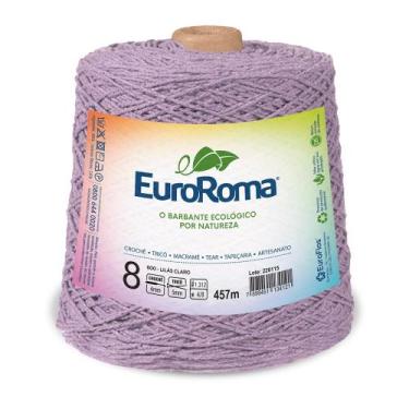 Imagem de Barbante Colorido nº8 c/ 600g EuroRoma - Lilás Claro - Eurofios