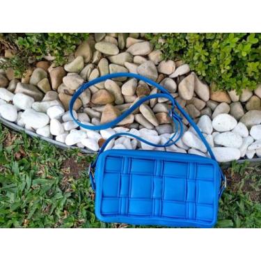 Imagem de Bolsa Transversal Pequena alça removível - TF Injetados, Azul royal