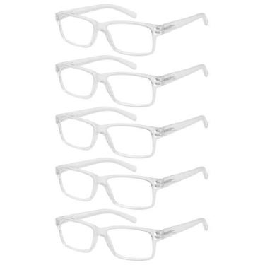Imagem de Óculos de leitura Eyekepper Classic Clear Frame +2,00 (pacote com 5)