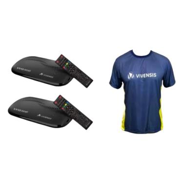 Imagem de Kit 2 Receptor Digital Sathd Vx10 Vivensis